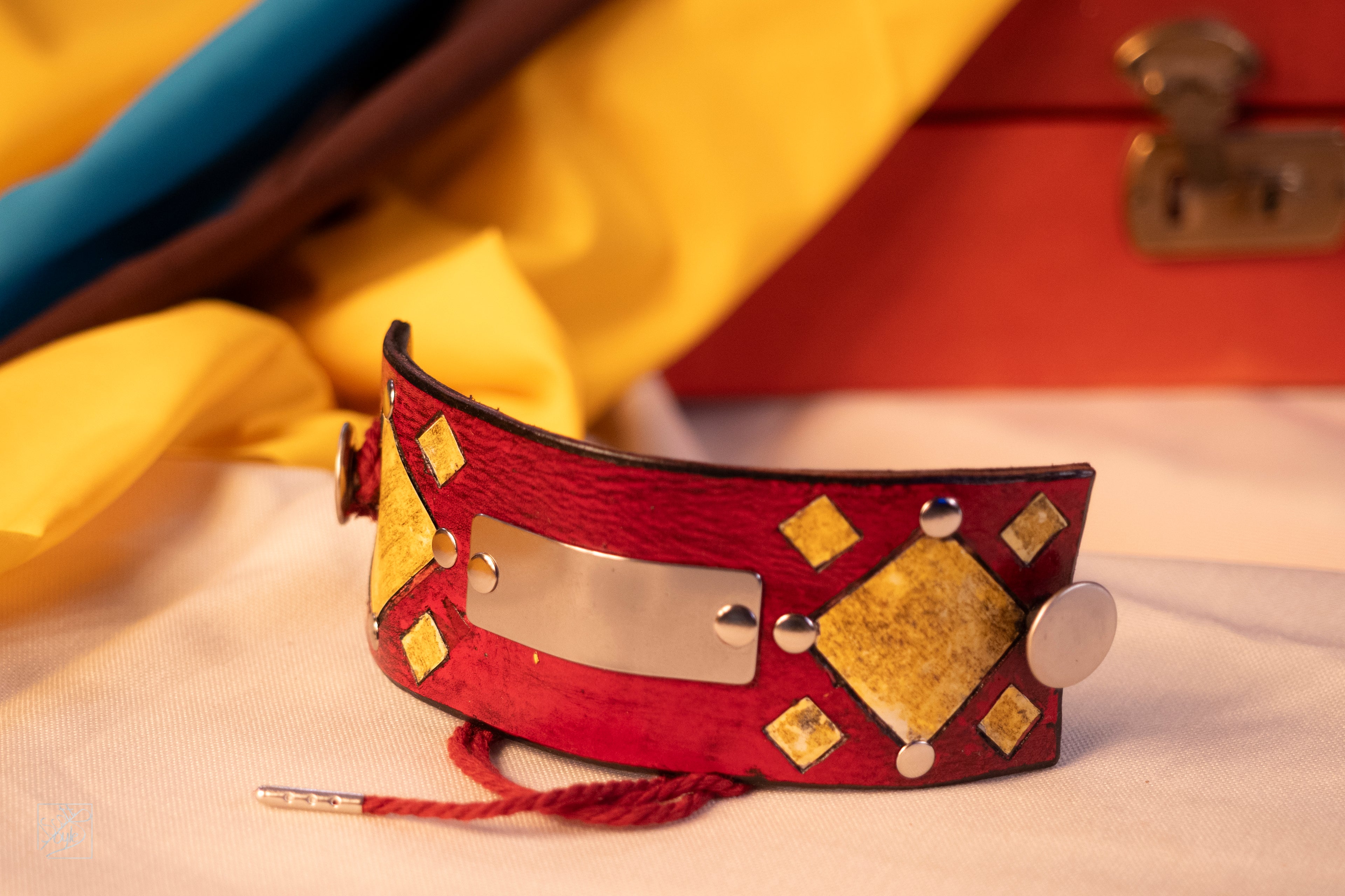 Sunrise-Sunset  |  Button-Envelope Bracelet (2-button)